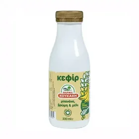 ΦΑΡΜΑ ΚΟΥΚΑΚΗ Κεφίρ Μπανάνα Βρώμη & Μέλι Χωρίς γλουτένη 330ml