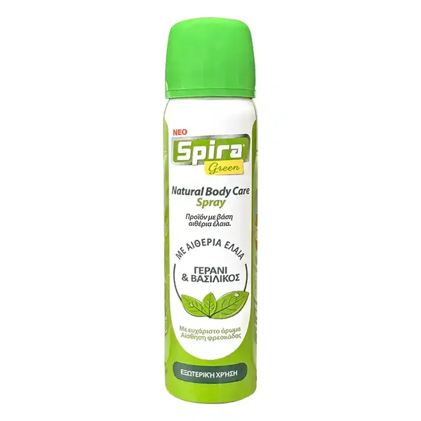 Spira Green Εντομοαπωθητικό Σπρέι Σώματος Αεροζόλ 100ml.