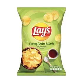 LAYS Τσιπς Αλάτι και Ξύδι 120g