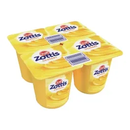 Zottis Vanilla Επιδόρπιο Με Βανίλια 4x115gr