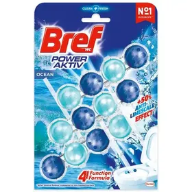 Bref Wc Power Active Μπλοκ Τουαλέτας Ocean 150γρ.