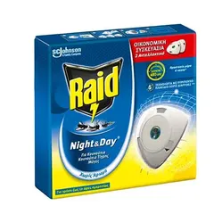 Raid Night & Day Εντομοαπωθητικό Διπλό Ανταλλακτικό