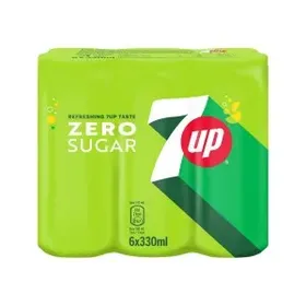 7UP ZERO FREE 6x330ml