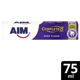 Aim Complete 8 Actions Οδοντόκρεμα Deep Clean 75ml