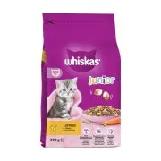 WHISKAS Junior Ξηρά Τροφή για Γατάκια 2-12μηνών με Κοτόπουλο 300g