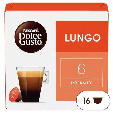 NESCAFE Dolce Gusto Καφές Espresso Lungo 16 κάψουλες 89,6g