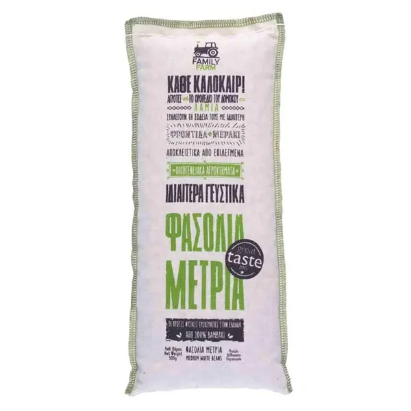 Agrifarm Φασόλια Μέτρια Ελληνικά 500γρ.