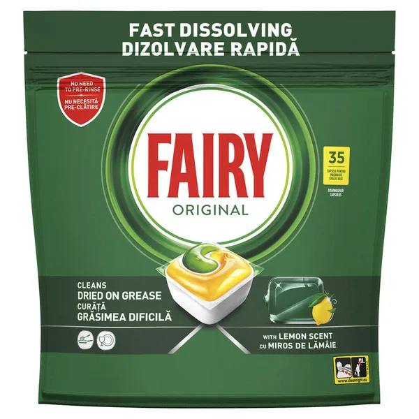 Original Κάψουλες Πλυντηρίου Πιάτων 35τεμ.