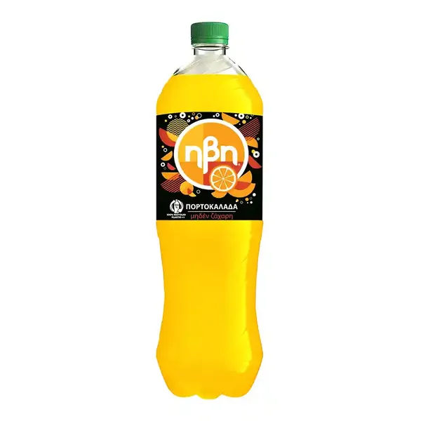 Ήβη Πορτοκαλάδα Χωρίς Ζάχαρη 1,5lt.