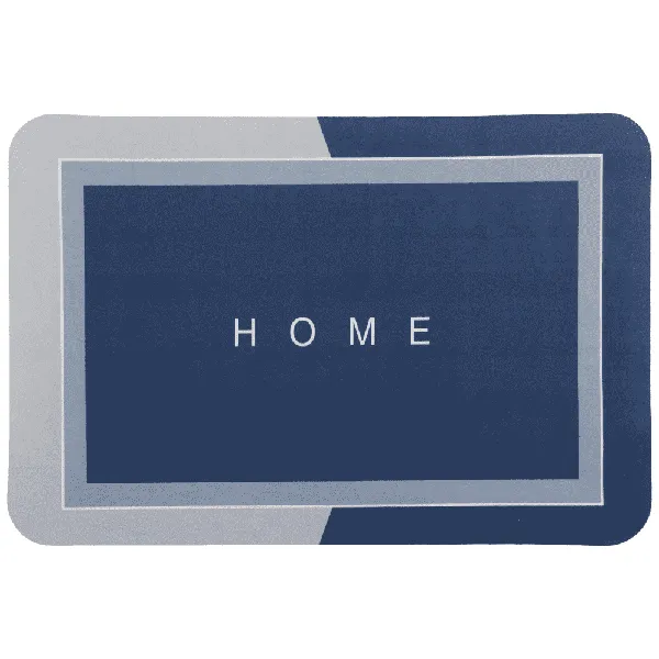Home Comfort Πατάκι Μπάνιου Απορροφητικό 38x58cm Διαφορετικά Χρώματα