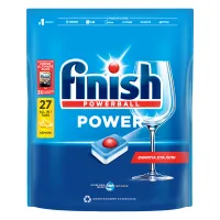 Finish All In 1 Max Ταμπλέτες Πλυντηρίου Πιάτων Λεμόνι 27τεμ.