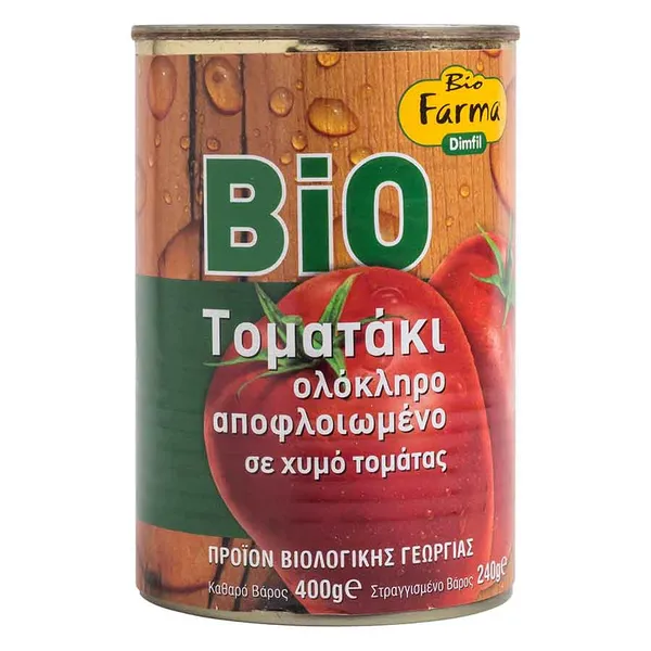 Τοματάκι ολόκληρο BIO FARMA 400γρ.