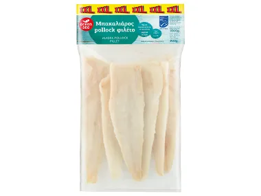 Μπακαλιάρος pollock φιλέτο 900g