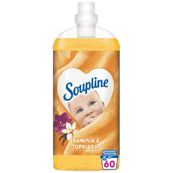 Soupline Μαλακτικό Συμπυκνωμένο Βανίλια 60μεζ. 1,26lt