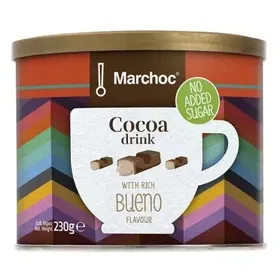 MARCHOC ΡΟΦΗΜΑ ΚΑΚΑΟ BUENO ΧΩΡΙΣ ΖΑΧΑΡΗ 230g