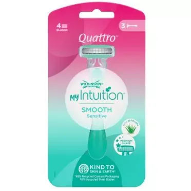 Quattro MYI  Smooth Sensitive για γυναίκες  3 τεμ.