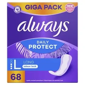 ALWAYS Σερβιετάκια Daily Protect Long 68 Τεμάχια