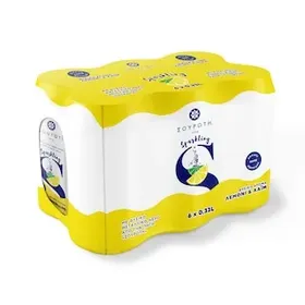 ΣΟΥΡΩΤΗ Ανθρακούχο Νερό Λεμόνι 6x330ml