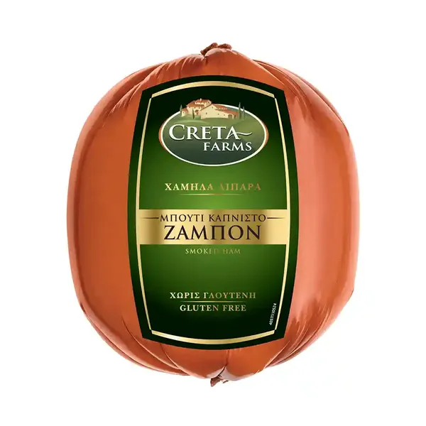 Creta Farms Ζαμπόν Μπούτι Καπνιστό Οβάλ 1 kg