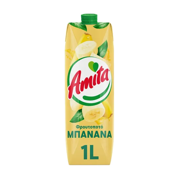 Amita Φρουτοποτό Μπανάνα 1Lt