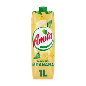 Amita Φρουτοποτό Μπανάνα 1Lt