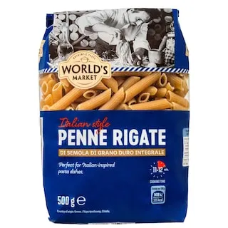 WORLD'S MARKET Πέννες Ριγέ Ολικής Άλεσης 500g