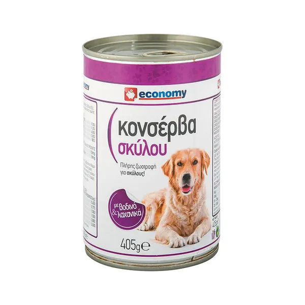 Υγρή Σκυλοτροφή με Βοδινό & Λαχανικά 405γρ