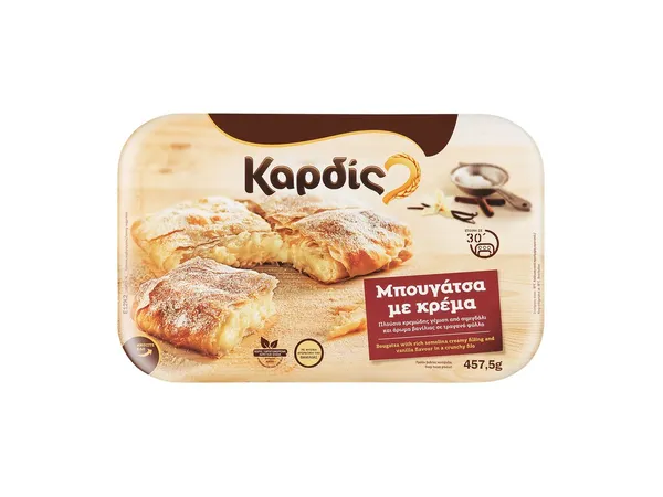 Μπουγάτσα με κρέμα