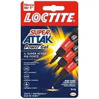 Loctite Super Attak Κόλλα Στιγμής Power Flex 3τεμ