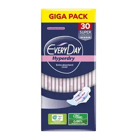 Every Day Hyperdry Σερβιέτες Super Ultra Plus Giga Pack 30τεμ.