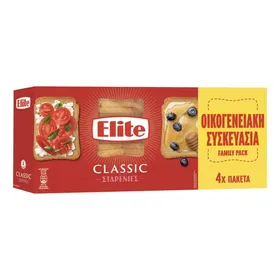 Φρυγανιές σταρένιες οικογενειακή συσκευασία 4x125γρ.