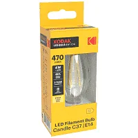 Kodak Λάμπα Πυρακτώσεως Clear Led C37 E14 4W
