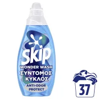 Skip Υγρό Απορρυπαντικό Πλυντ. Ρούχων Wonder Wash Anti - Odor Protect 37μεζ