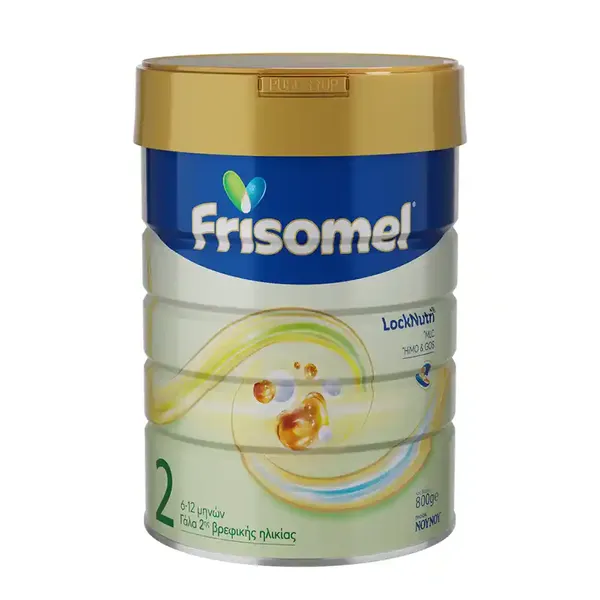 Νουνού Frisomel 2 Βρεφικό Γάλα Σκόνη 6+Μηνών 800γρ.