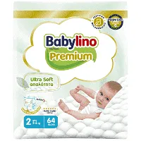Βρεφική Πάνα Babylino Premium No2 3-6kg 64 τεμ
