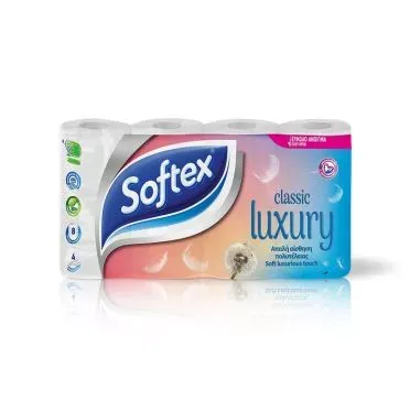SOFTEX Ρ/Υ LUXURY 4PLY 8ΑΡΙ 776GR CLASSIC