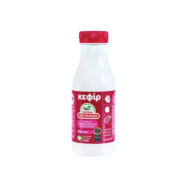 ΦΑΡΜΑ ΚΟΥΚΑΚΗ Κεφίρ Κόκκινα Φρούτα 330ml