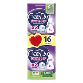 Every Day Hyperdry Σερβιέτες Double Dry Ultra Plus Extra Long Value Pack 18τεμ.