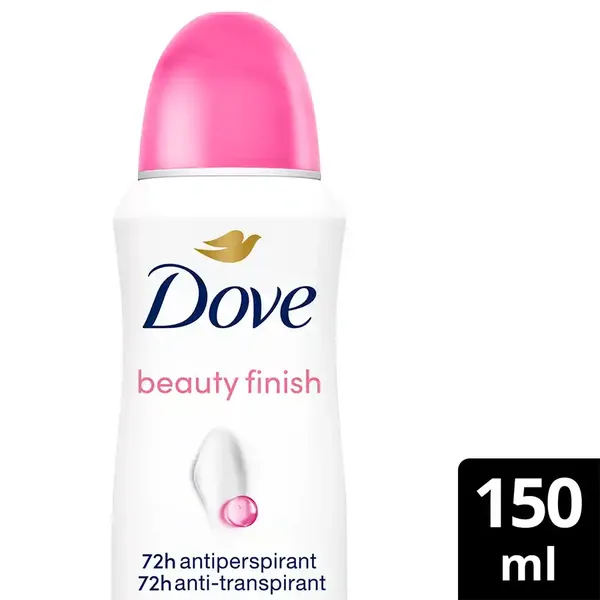 DOVE DEO SPRAY ADVANCED BEAUTY FINISH 150ML