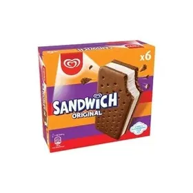 Algida Sandwich Παγωτό 100ml x 6