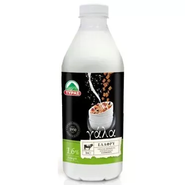ΤΥΡΑΣ ΓΑΛΑ ESL 1,6% 1LT PET
