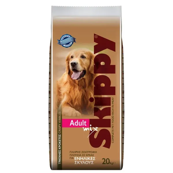 SNIKY τροφή σκύλου σε κροκέτες adult mix 4κιλ