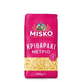 κριθαράκι μέτριο ή πέννες ριγέ ή κοφτό μέτριο ή τριβέλι