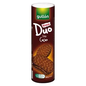 Gullon Mega Duo Μπισκότα Σοκολάτας με Γέμιση Κακάο...