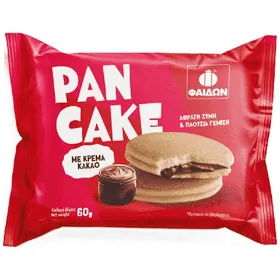 pancake 60γρ - κρέμα κακάο / κρέμα γεύση μιλφέιγ / κρέμα φουντουκιού