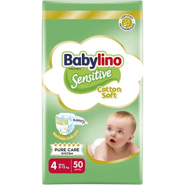 Septona Calm N' Care Βρεφικές Πάνες Maxi No4 (7-18kg.) 50τεμ.