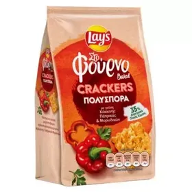 LAYS CRACKER ΜΕ ΠΑΠΡΙΚΑ 80ΓΡ.