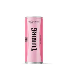 TUBORG Αναψυκτικό Pink Grapefruit Σαγκουίνι Κουτί 330ml