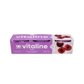 ΔΕΛΤΑ Vitaline Κεράσι 1% Λιπαρά Επιδόρπιο Γιαουρτιού 3*180γρ
