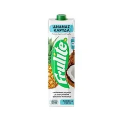 FRULITE Φρουτοποτό Ανανάς Καρύδα 1lt